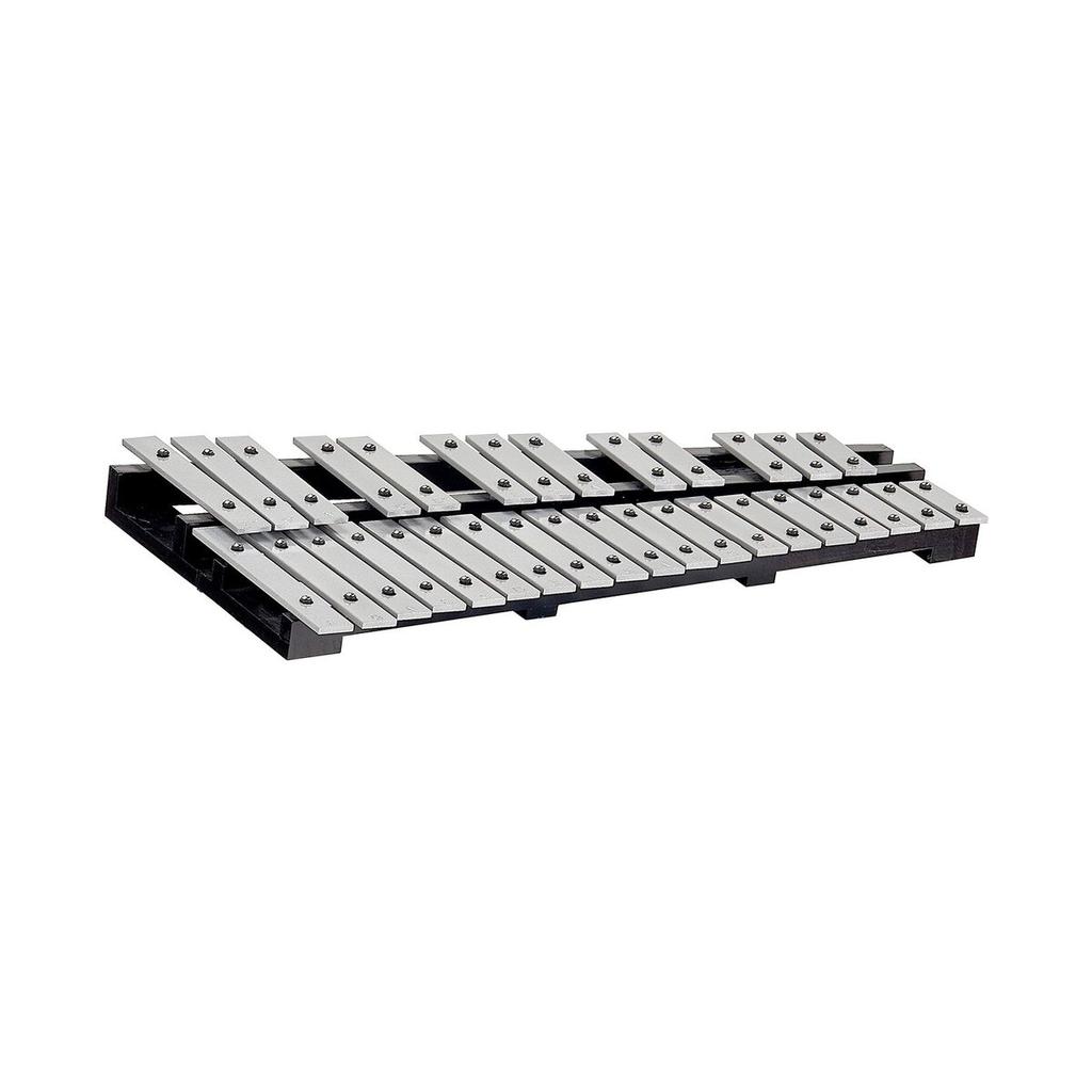 32 Note Glockenspiel Xylophone Bell Kit with Mallets, Drum Sticks and Bag