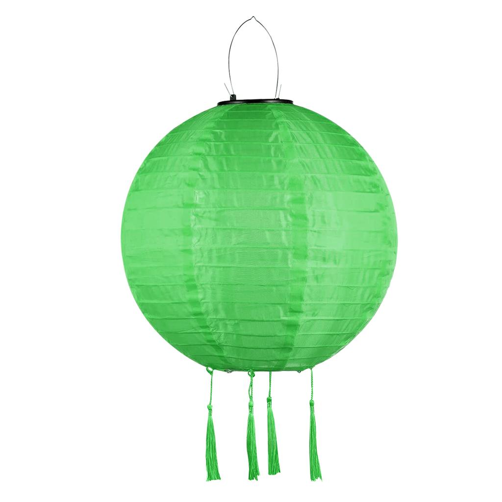 Solar Operated LEDs Outdoor Lantern H anging Light Decorative Lantern 300mm 12inches IP65 Water Resistance Built in
