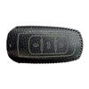 Key Case Protection Cover for Geely Models: New Emgrand GS, GL, Boyue, Vision X6/X3, S1, Borui, EC7 - Cowhide with Buckle.