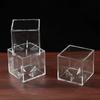 80mm Acrylic Baseball Display Box Dustproof Lightweight Protective Holder for Baseball Souvenir Gift Collection