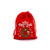 Christmas Candy & Apple Gift Bags - Red Snack Packaging