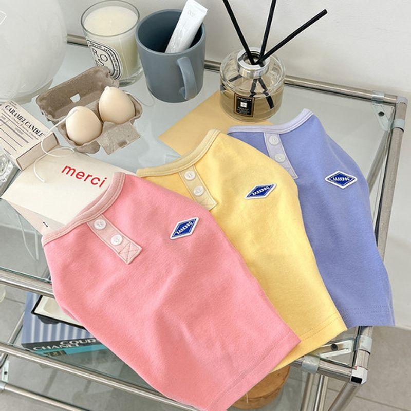 BARKDOG Button Cozy Vest Loungewear