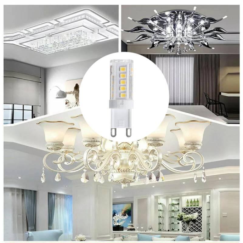High Brightness G9 Led Bulb Energy Efficient Ceramic Corn Light Three Color Options For Home And Office Use