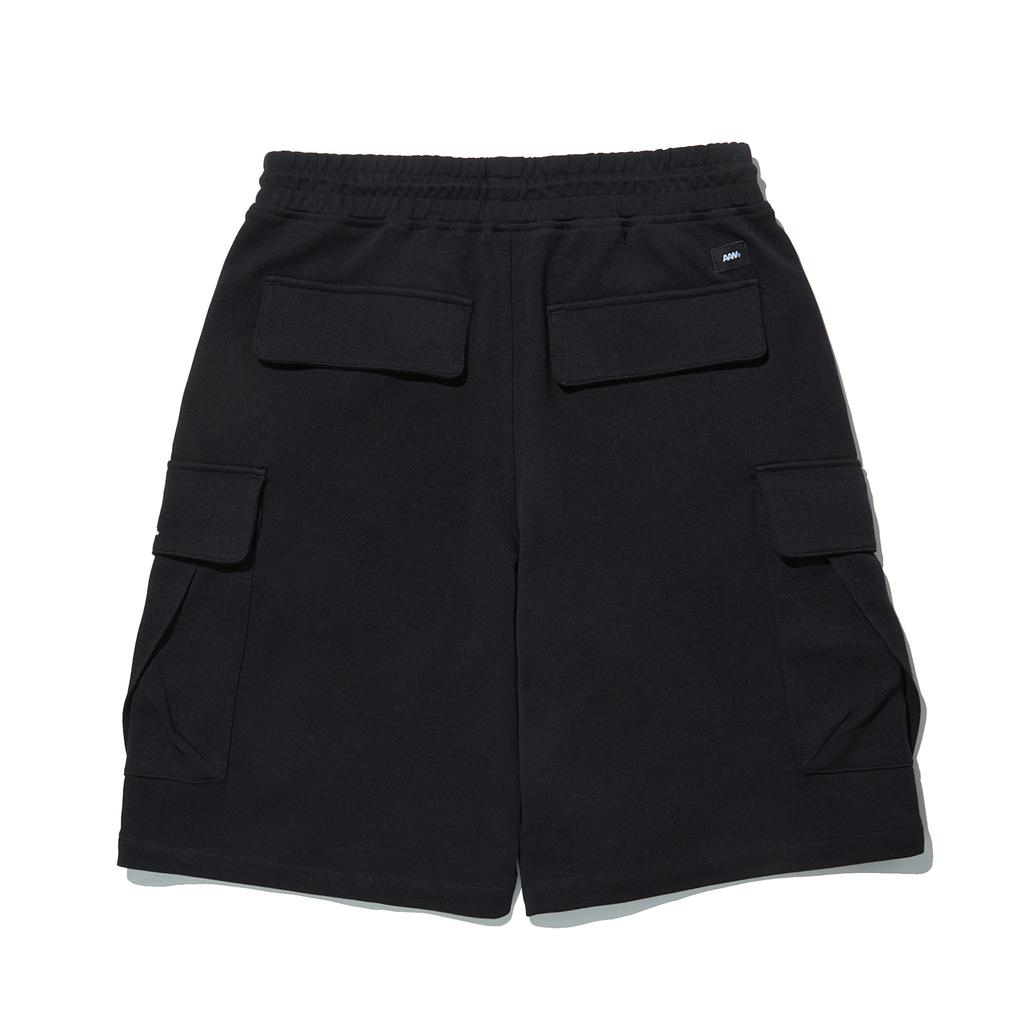 ALL ABOUT NEW Woven Pocket Knee-Length Shorts Black Iny2Rs22Abk