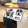 FLCL Anime Phone Case For IPhone 17 Air 16 E 15 14 Plus 13 12 11 Pro Max Jelly 2 In 1 Protective Case