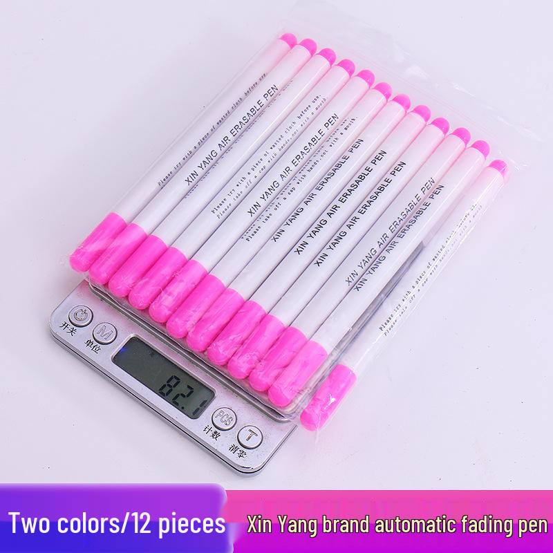 Xinyang Automatic Fading Pen for Clothing, Leather, and DIY - Water-Soluble, Air-Disappearing Discoloration Pen.