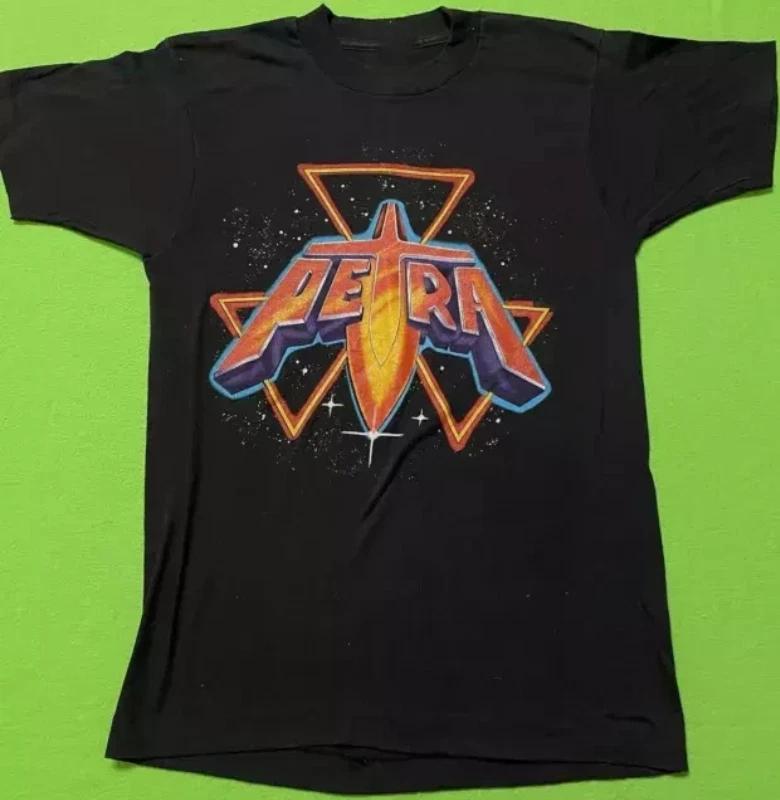 Petra Band Logo T-Shirt Classic Black Unisex S-5XL XL