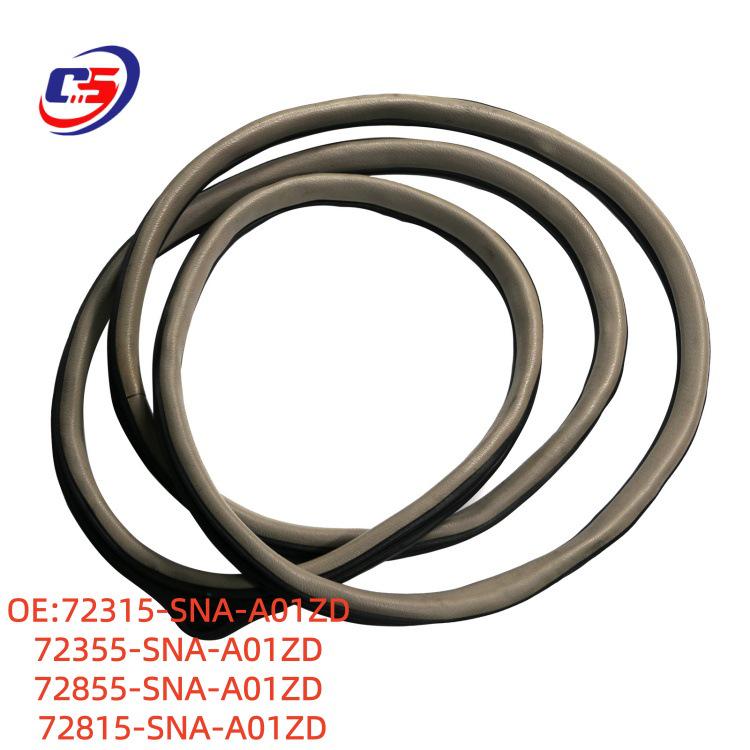 Honda 09-11 Civic Door Seal Strips: 72855-SNA-A01ZD & 72815-SNA-A01ZD