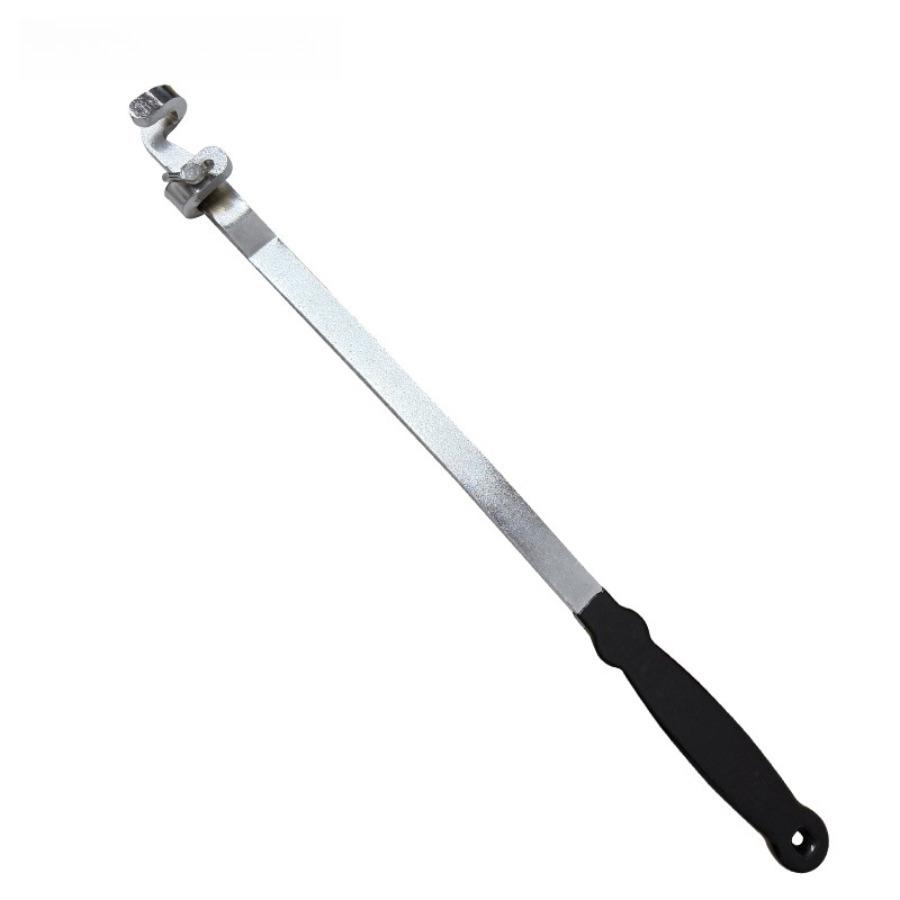 

Dual-Purpose Torque Wrench Extender - Universal Length-Enhancing Tool for Adjustable Wrenches серебряный