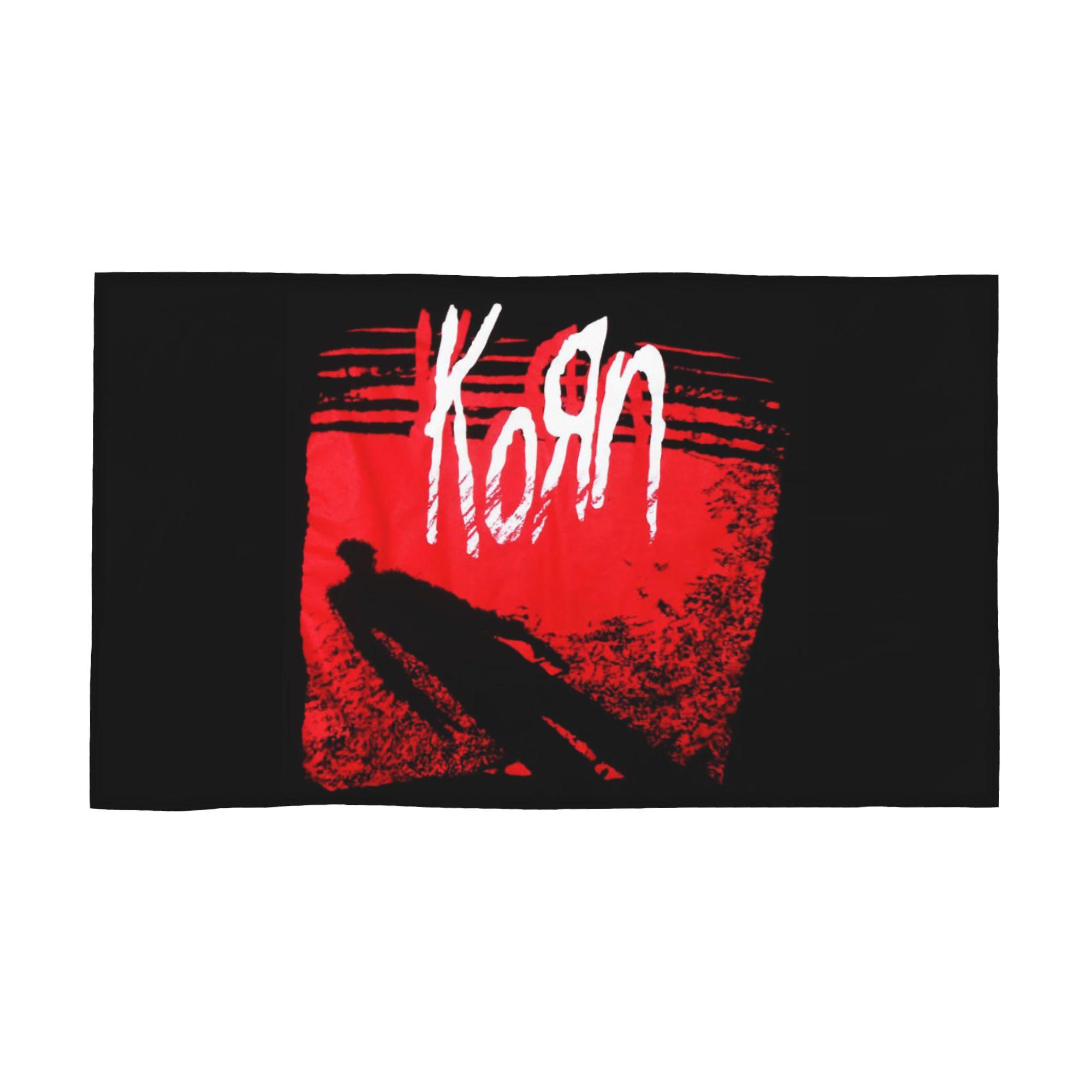 

Korn Metal Rock Music Soft Face Towel Quick Dry Pool Bath Cotton Towels Absorbent Quick W30*H60(CM)