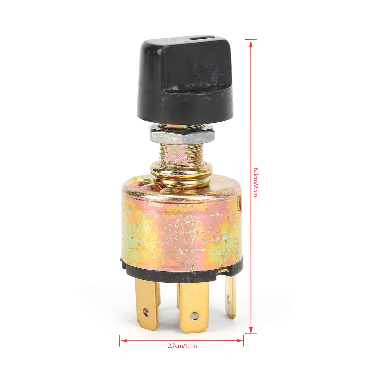Car Air Conditioning Blower Switch, 12V/24V Air Conditioning 3 Speed Blower Switch Heater AC Control Plastic Rotation Knob Universal for Car Truck
