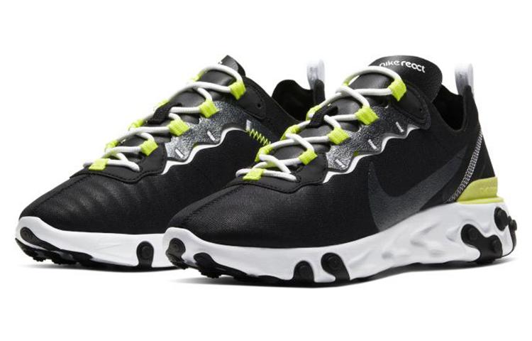 Nike React Element 55 Svart Citrongift Dam CN3591-001