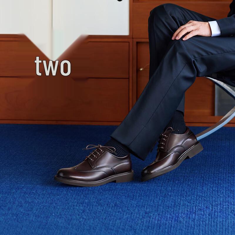 Thom Wills Men s Business Formal Leather Derby Shoes 6.5