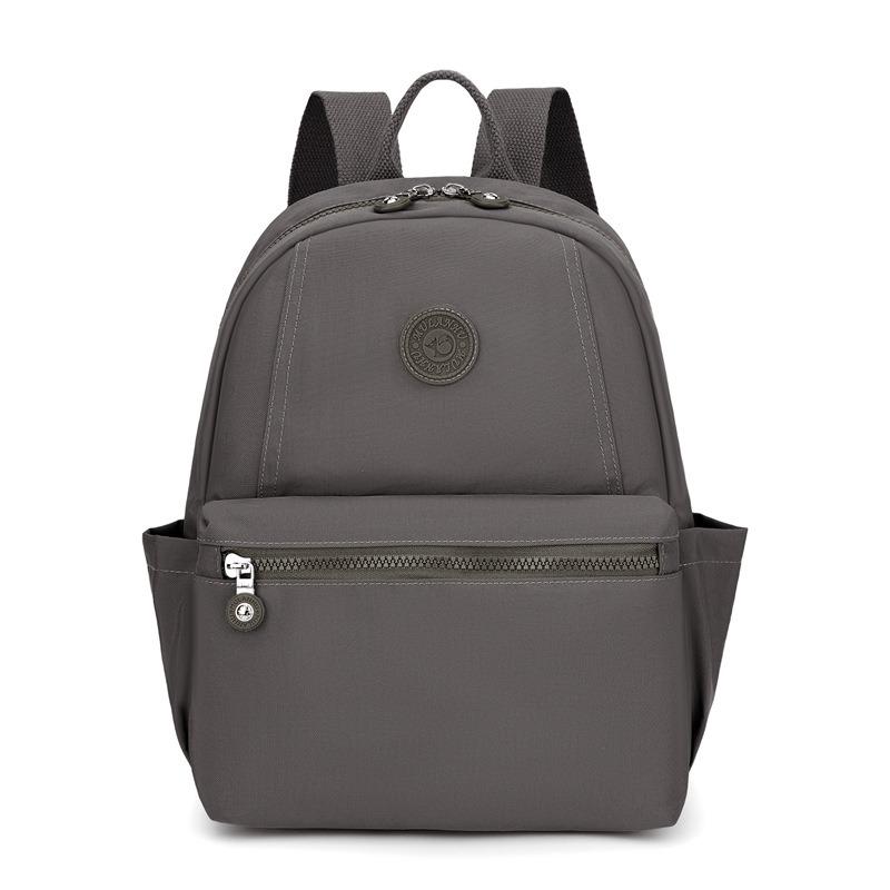 Summer Oxford Cloth Lightweight Medium Ladies Mommy Simple Backpack Student Simple Canvas School Bag