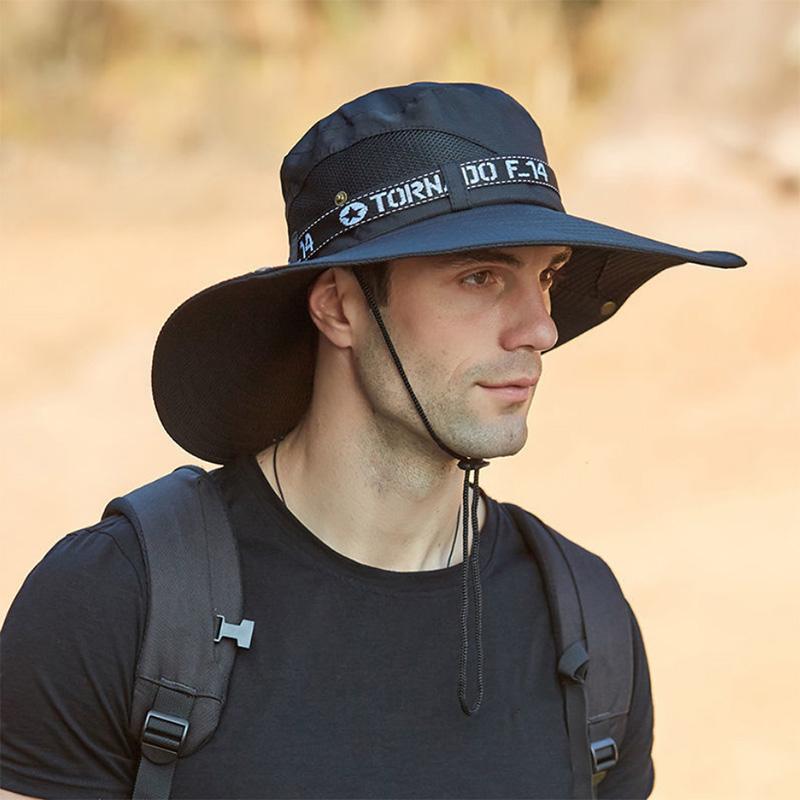 1-pack of Solid Color Neutral Sun Hat Hat Outdoor Mountaineering Sun Hat Refreshing Breathable Fishing Hat Sunscreen Fisherman Hat Sun Hat