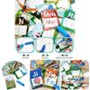 Wooden Water Drawing Cards For Kids Educational Learning And Cognitive Development