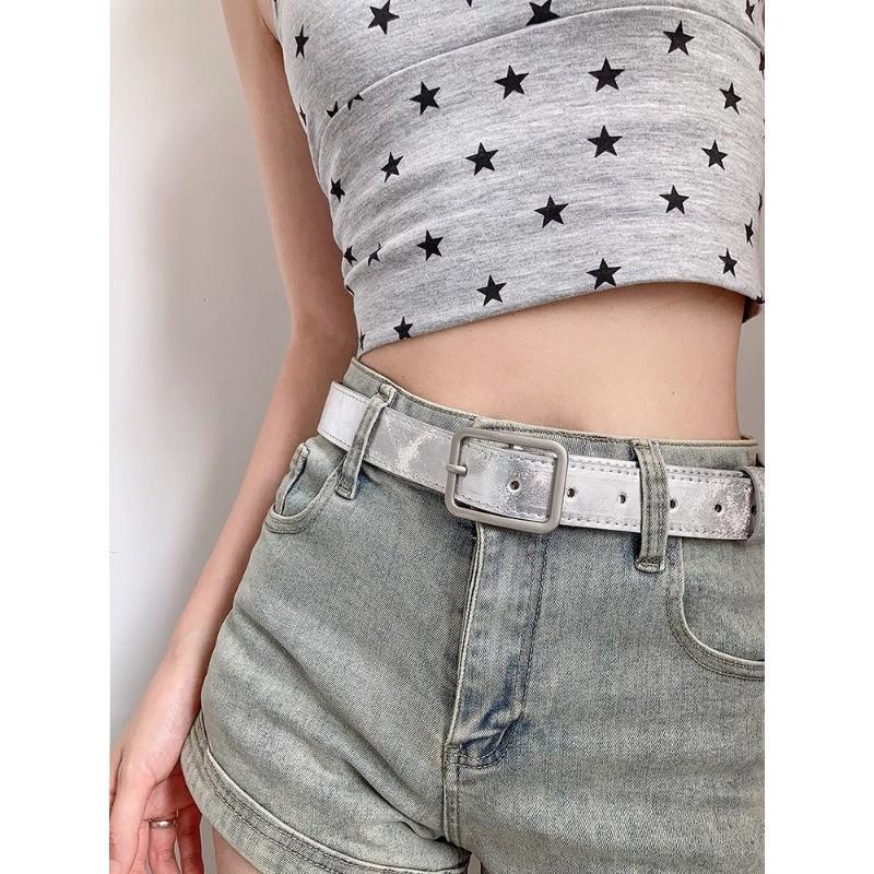 Fashion Waist Belt For Women With Vintage Faux Leather And Alloy Buckle For Casual Wear
