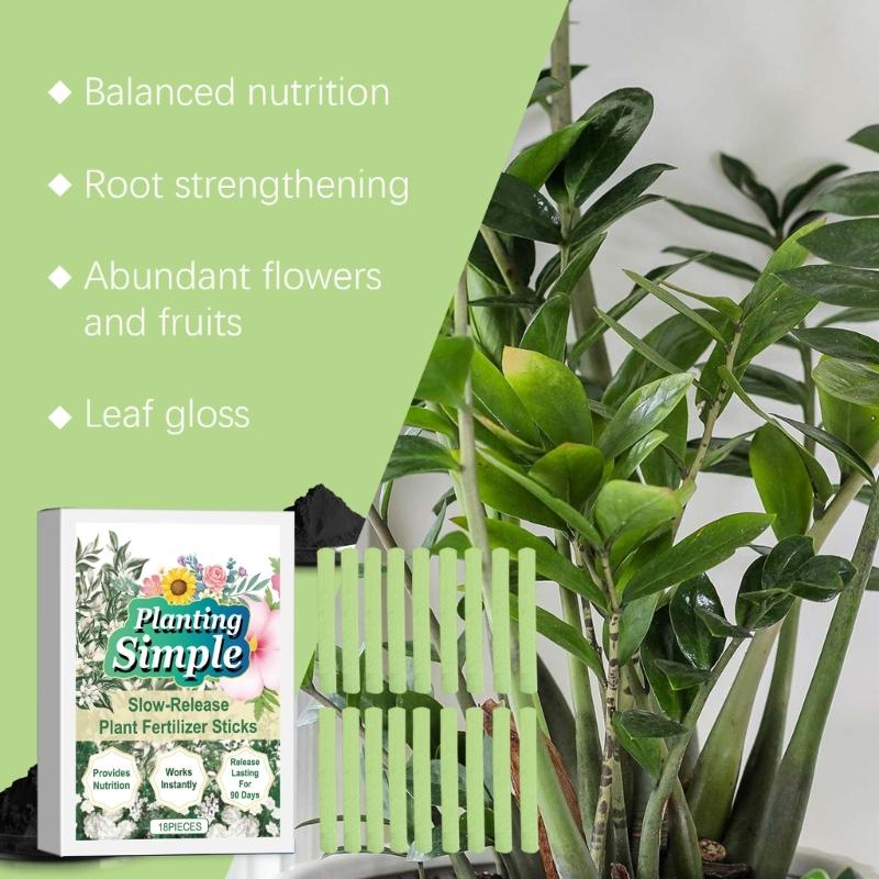 Plant Growth Support Sticks Improve Nutrient Enhances Soil Condition and Increase Resistance Perfect for Gardens Farms