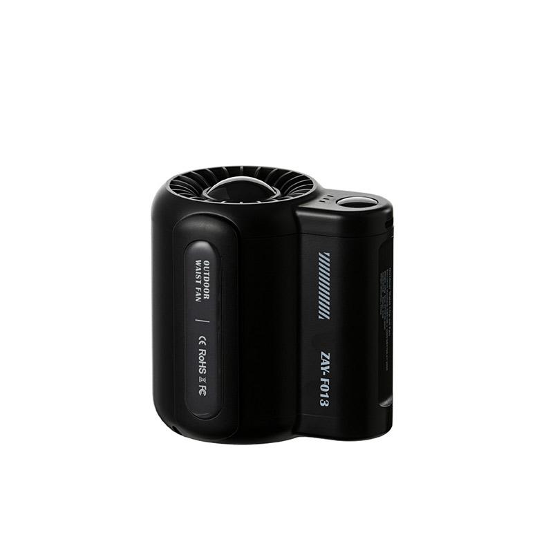 Waist Clip Fan Portable Waist Mounted Cool Fan Rechargeable Mini Waist with 3 Speeds Strong Wearable Clip Belt Fan for Outdoor