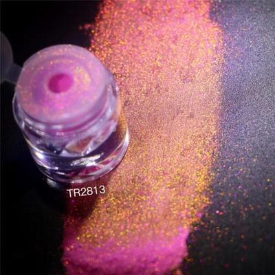 Ombretto camaleonte Duochrome effetto occhi multidimensionale glitter olografico a lunga tenuta multicromatico 0,2 g, 1 pezzo