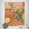 Succulent Plants Flowers Decorative Tapestry Home Wall Decor Office Living Room Tapestry