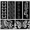Beauty Sticker Tattoo Sticker Indian Hollow Inkjet Template Temporary Waterproof Tattoo Sticker