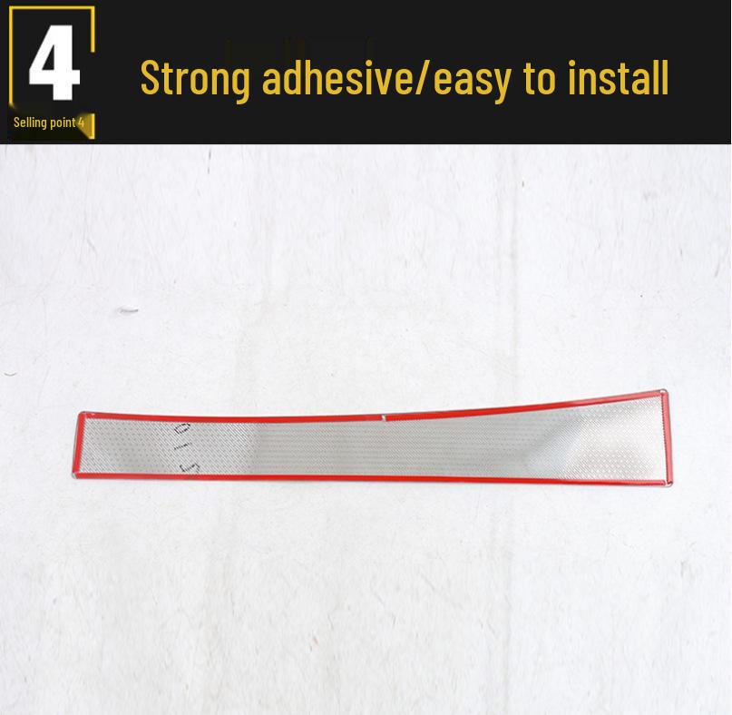 Dustproof Speaker Grille Panel Stickers for Ideal 25 Model I6 Front Hood Car Accessories