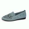 2023 New Old Beijing Cloth Shoes Women's Soft Soled Anti Slip Mom Shoes Shallow Mouth One Step Casual Shoes Spring and Summer Single Shoes