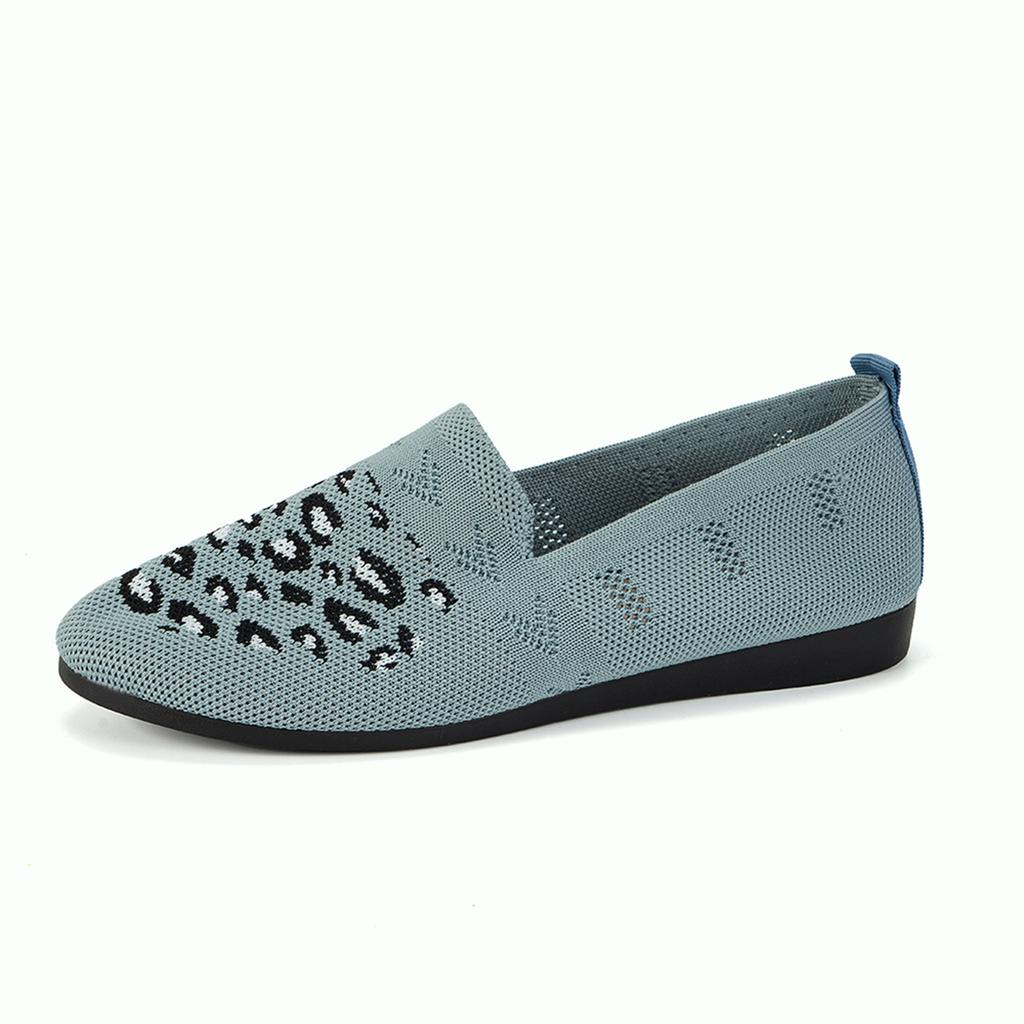 2023 New Old Beijing Cloth Shoes Women's Soft Soled Anti Slip Mom Shoes Shallow Mouth One Step Casual Shoes Spring and Summer Single Shoes