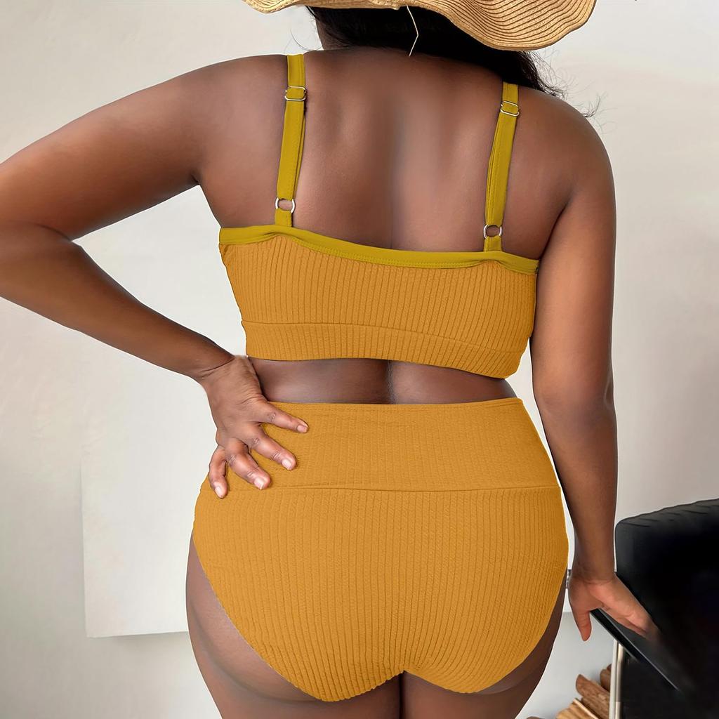 Women's Sexy High Waist Bikini Sport Swimsuit