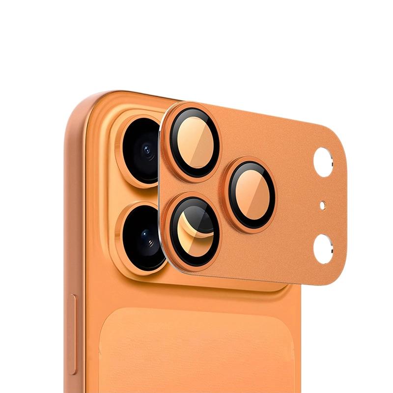 Shockproof Phone Clear Rear Camera Lens Protector Metal Frame Antiscratch Dustproof Water Resistant Coating Impact Absorption