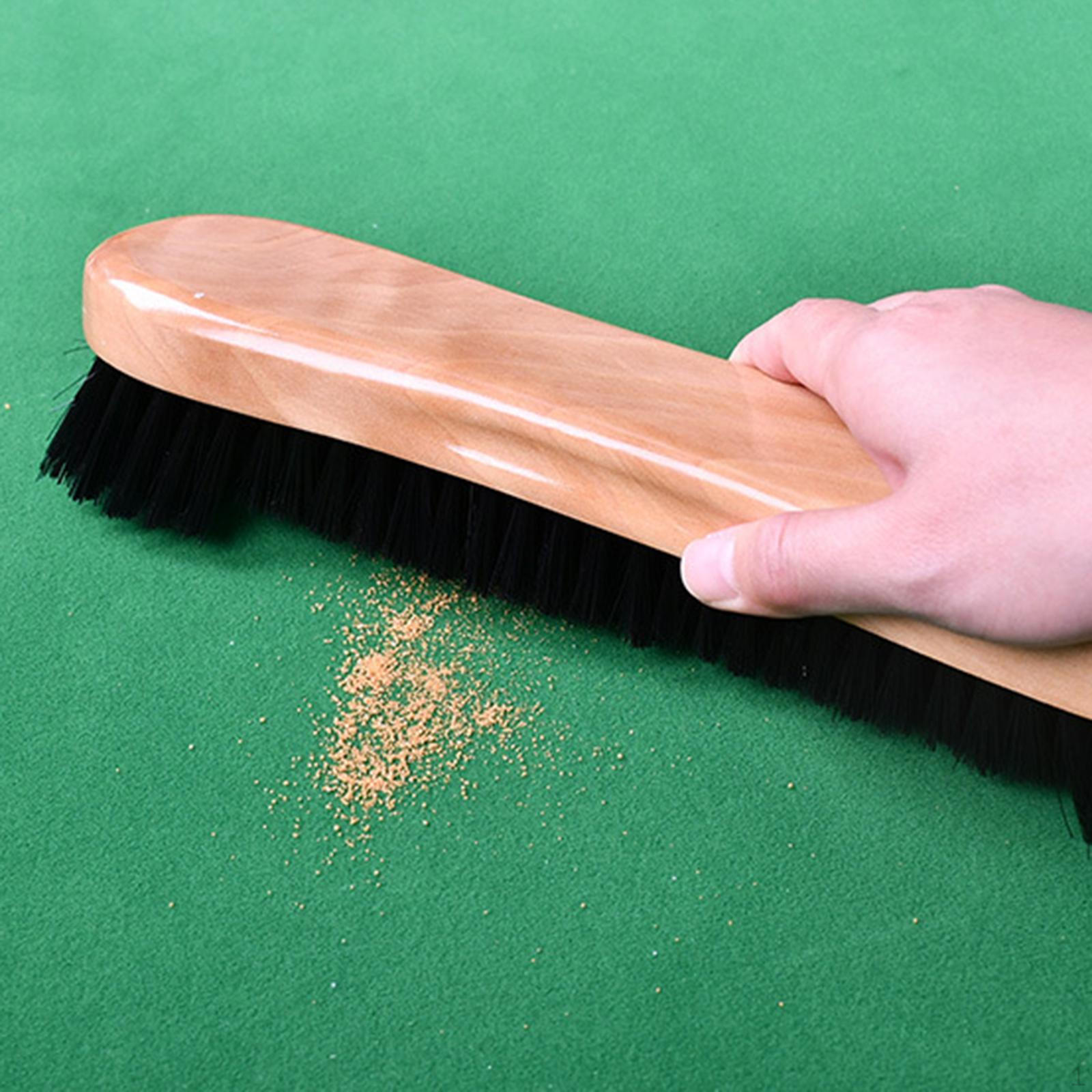 

Щетка для углов бильярдного стола, инструмент для очистки, ручка из дерева wood