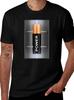 Men's T-Shirt Y2K Electric Battery Black Regular Fit