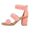 Del Rey Talons Pelucheux Confortables Fourrure Douce Sandales à Talons Hauts Sandales Femme Rose Fleur de Cerisier 1095489-LNT