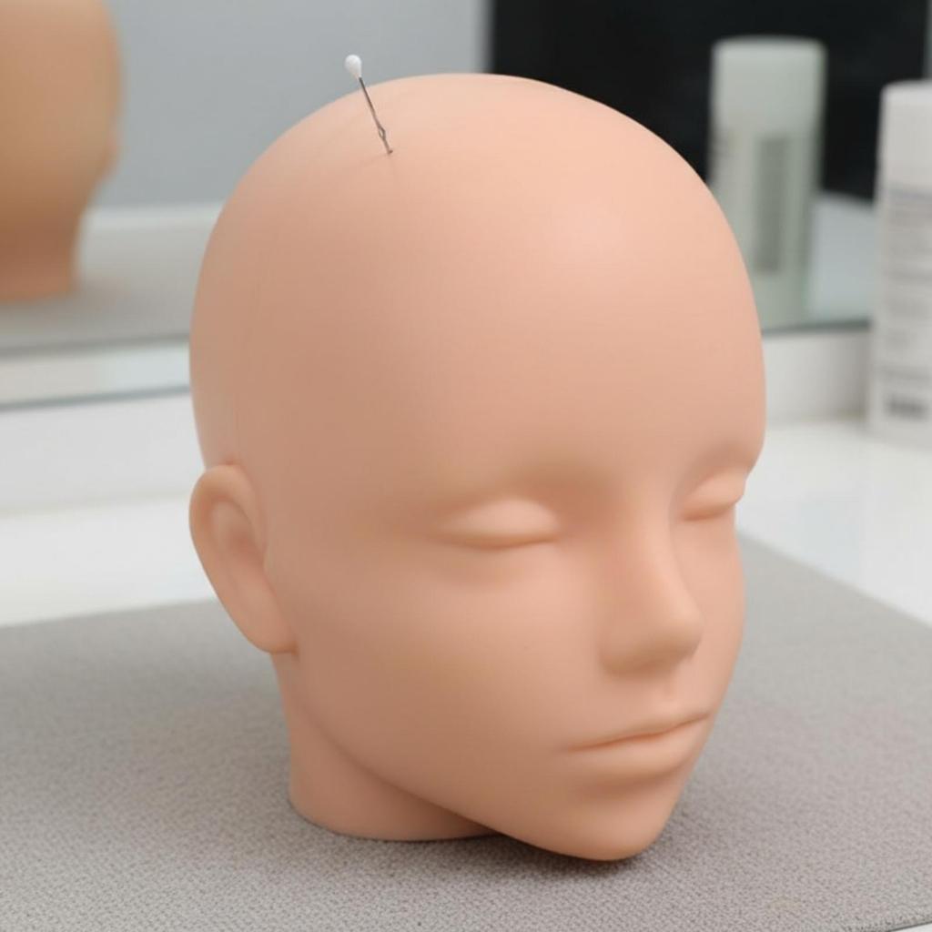 Hair Styling Head Realistic Anime Mannequin Easy to Use for Cosplayers