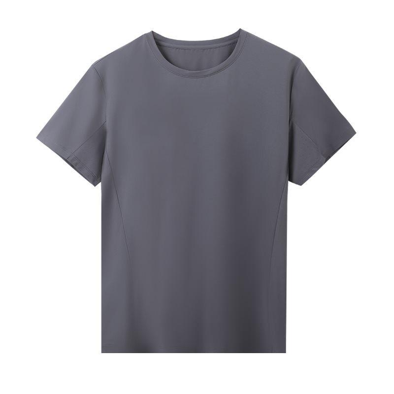 2026 Unisex Schnelltrocknendes Herren-T-Shirt - Frühling/Sommer, 180g, 10% Elasthan, Kurzarm