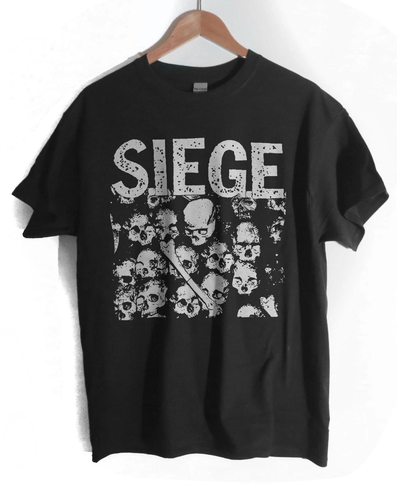 Siege band T T-Shirt punk hardcore anarcho 2XL