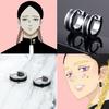 Tokyo Anime Avengers Peripheral Stud Earrings Cosplay Fashion Keychain Props