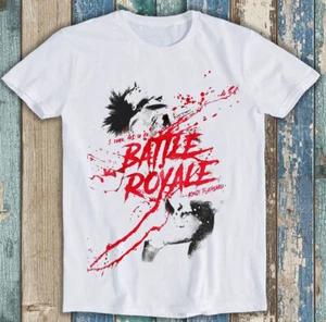 Battle Royale Japan Island Tournament Movie Funny Gift Tee T Shirt M2127