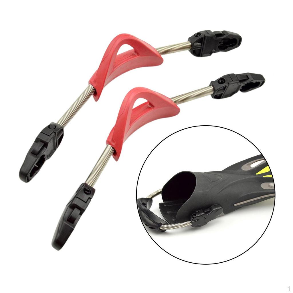 1 Pair Scuba Diving Diver Straps Gear Stainless Steel Snorkeling Shoes Lace Equipment