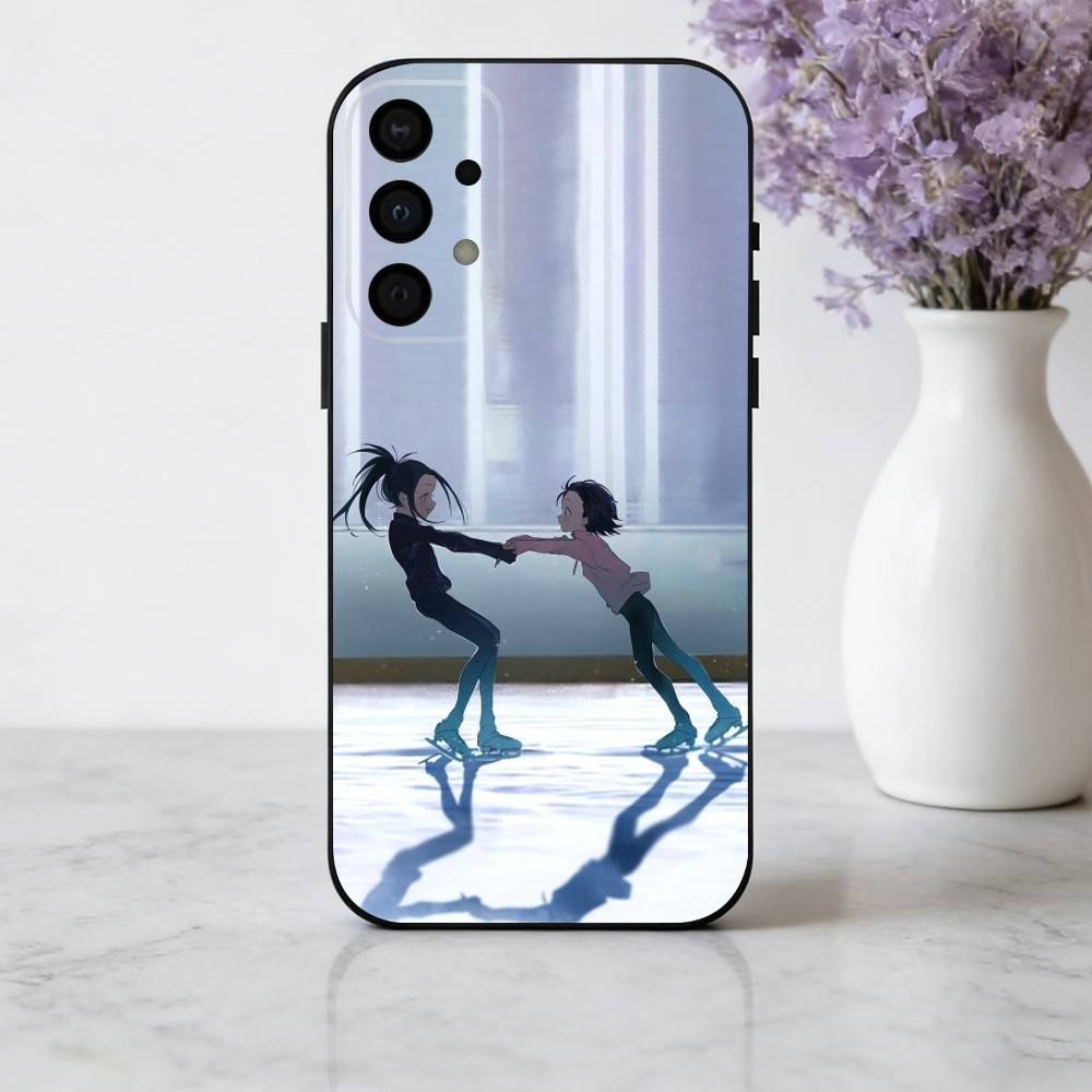 

Skating Anime M-Medalist phone Case For Samsung Galaxy A73,A72,A71,A70,A53,A52,A51,Others Soft Black Shell Samsung a51 4g