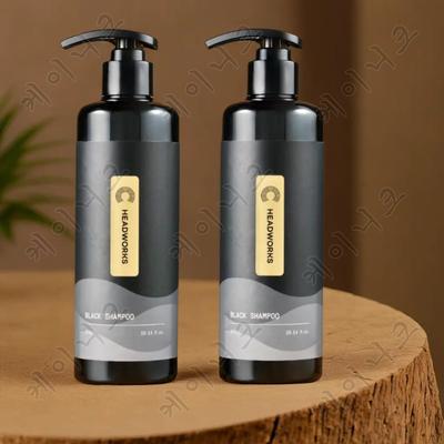 Szary Szary Farba do włosów Czarny szampon 300ml x 2 Pro Change Polygen Pielęgnacja włosów siwych Alternatywa dla Doctor for Hair