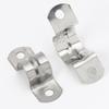 Heavy Duty Saddles Pipe Clamp Metal Water Tube Holder Bracket 2 Hole for Enhances Durability and Corrosion Resistance
