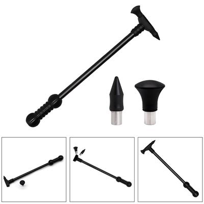 DIY Paintless Dent Repair Kit Metal Tap Down Hammer with 2 Magnetic Heads Tips- Dent Removal Tools