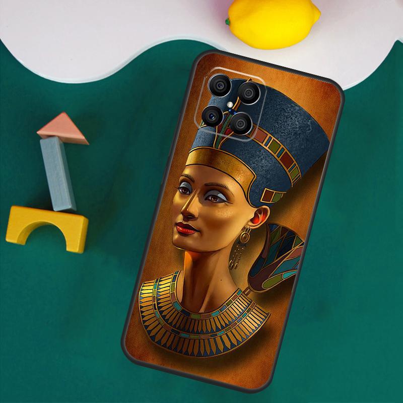 Egypt Nefertiti Anubis Ankh Case For Honor 200 Lite 50 70 90 X9a X8a X8 X9 X8b X9c X9b Honor Magic 5 6 Pro 7 Lite Cover