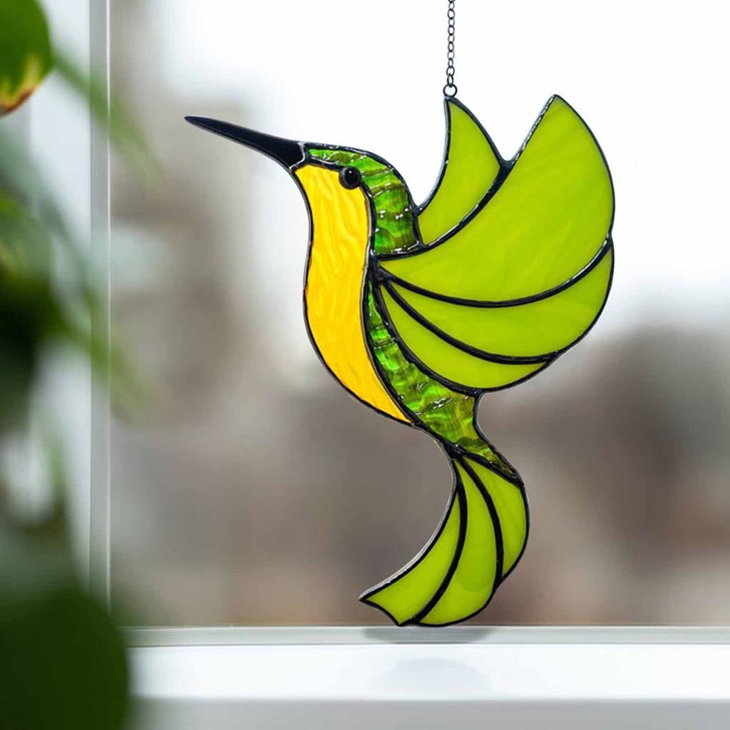 Stained Sun Catchers Colorful Decor Hanging WindowHome Decor