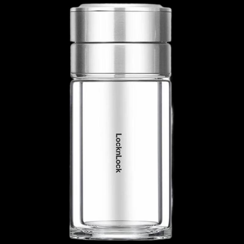 Lock&Lock Portable Tea Separation Glass Bottle