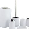 6pcs Bathroom Accessories Set Bath Ensemble Toothbrush Holder Lotion Dispenser Soap Dish Trash