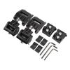 Hood Latches Aluminum Stainless Steel Adjustable Enhanced Safety Locking Hood Catch Kit for JK JKU 2