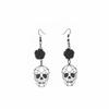 Gothic Punk Skull Rose Earrings - New Europe & America Trend
